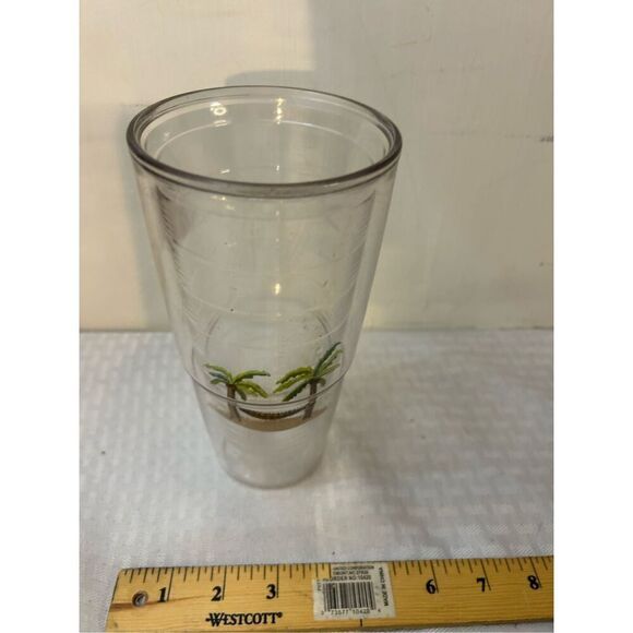 Tervis tumbler 24 oz palm trees no lid - Picture 1 of 3